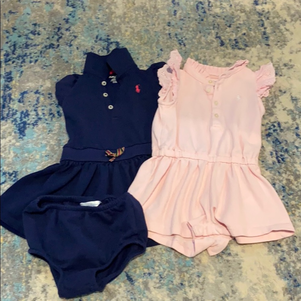 Ralph Lauren Romper and Dress Bundle